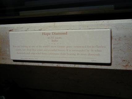 Info for Hope Diamond<br>Location: <a href="https://www.google.com/maps/search/?api=1&query=38.89126,-77.02602" target="_new">Smithsonian National Museum of Natural History</a>